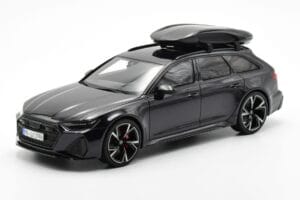 Audi RS6 C8 Avant Mythos Black Mat Carbon Daach Asien Edition GT Spirit 1:18