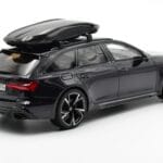 Audi Audi RS6 C8 Avant Mythos Black Mat Carbon Daach Asien Edition GT Spirit 1:18 1:18 Résine