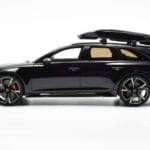 Audi Audi RS6 C8 Avant Mythos Black Mat Carbon Daach Asien Edition GT Spirit 1:18 1:18 Résine