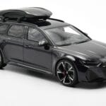 Audi Audi RS6 C8 Avant Mythos Black Mat Carbon Daach Asien Edition GT Spirit 1:18 1:18 Résine