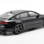 Audi Audi RS7 C8 Sportback Mythos Black Asien Edition GT Spirit 1:18 1:18 Résine