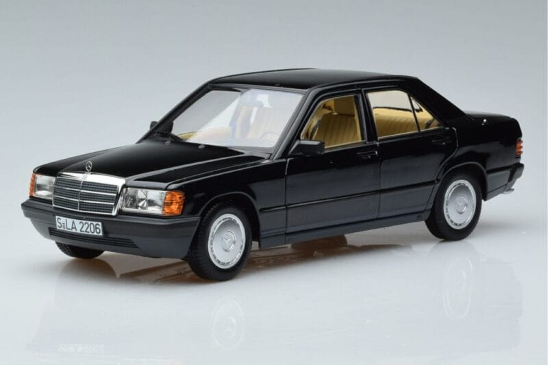 Mercedes 190E W201 Limitéiert Editioun Norev 1:18