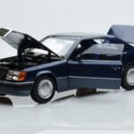 Mercedes Mercedes 300 CE-24 C124 Coupé Nautical Blue Limitéiert Editioun Norev 1:18 1:18 Metal