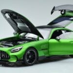 Mercedes AMG GT C190 Black Series Green Hell Magno Limitéiert Editioun Norev 1:18