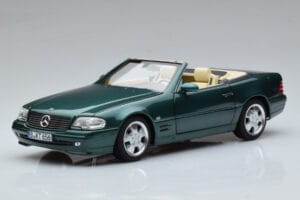 Mercedes SL500 R129 Gréng Metallic Norev 1:18