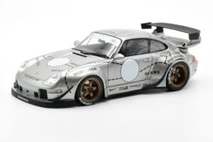 Porsche 911 993 RWB Silver Phantom Asien Edition GT Spirit 1:18