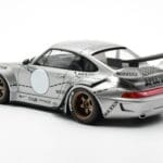 Porsche Porsche 911 993 RWB Silver Phantom Asien Edition GT Spirit 1:18 1:18 Résine