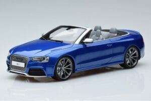 Audi RS5 B8 Cabriolet Bleu GT Spirit 1:18