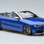Audi Audi RS5 B8 Cabriolet Bleu GT Spirit 1:18 1:18 Résine