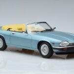 Jaguar Jaguar XJS V12 Cabriolet Bleu Clair Métallique Norev 1:18 1:18 Metal