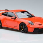 Porsche Porsche 911 992 GT3 Coupe Orange Norev 1:18 1:18 Metal