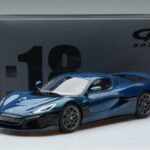 Rimac Rimac Nevera Coupé Bleu GT Spirit 1:18 1:18 Résine