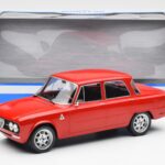 Alfa Romeo Giulia Nuova Super Rouge Custom Wheels MCG 1:18 - image 6 of 6