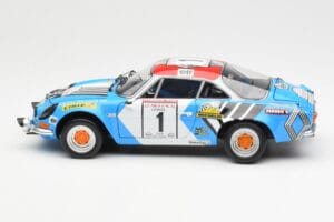 Alpine A110 1600S #1 Nicolas / Vial Winner Tour de Corse 1973 Kyosho 1:18 08485A Métal — image 4 sur 8