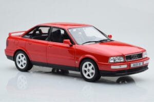 Audi 80 B4 Quattro Competition Laser Rouge Otto 1:18 OT355 Résine — image 4 sur 6