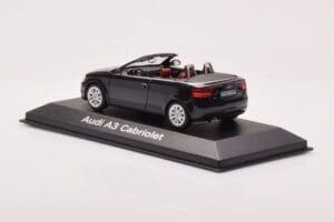 Audi A3 8P Cabriolet Noir Minichamps 1:43 5010803333 Métal — image 3 sur 4