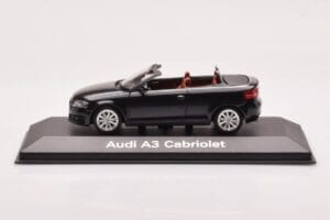 Audi A3 8P Cabriolet Noir Minichamps 1:43