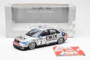 Audi A4 B5 Orix #2 P. Radisch 1998 UT Models 1:18 39872 Métal — image 6 sur 6