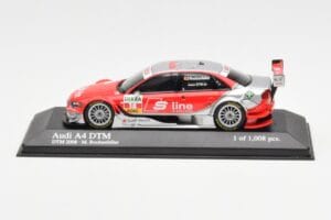 Audi A4 B7 DTM Team Audi Sport Rosberg #18 M. Rockenfeller DTM 2008 Minichamps 1:43
