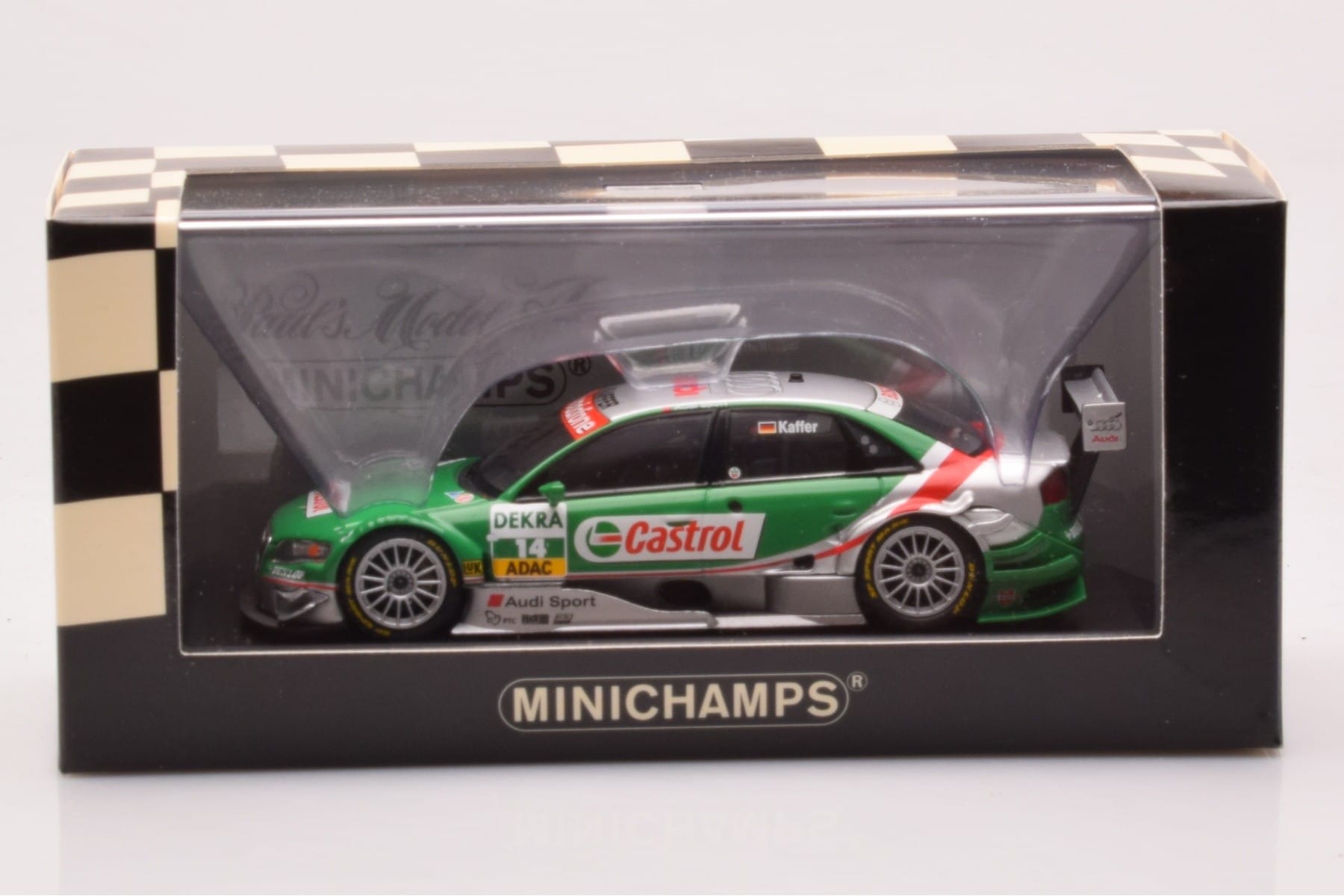 Audi A4 B7 DTM Team Phoenix #14 F. Kaffer DTM 2006 Minichamps 1:43 400061514 Métal — image 4 sur 4