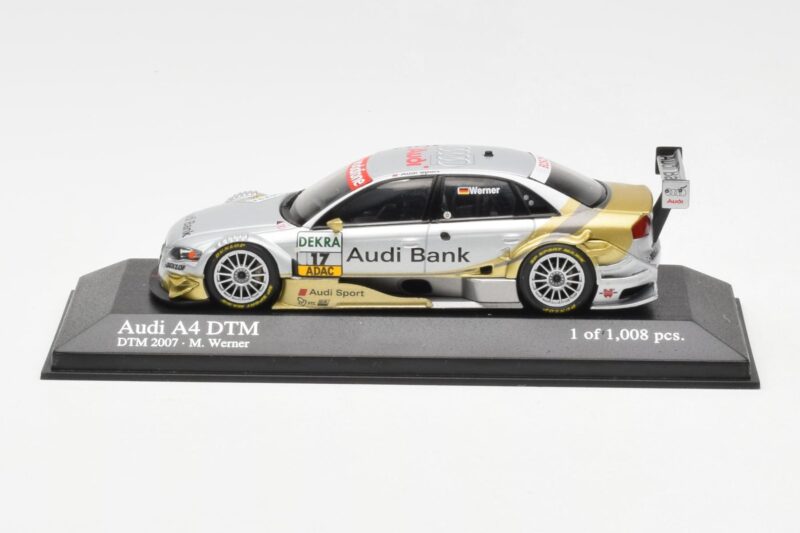 Audi A4 B7 DTM Team Phoenix #17 M. Werner DTM 2007 Minichamps 1:43
