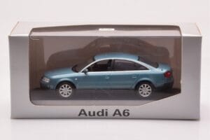 Audi A6 C5 Petrol Metallic Minichamps 1:43 AUDI-264448 Métal — image 4 sur 4