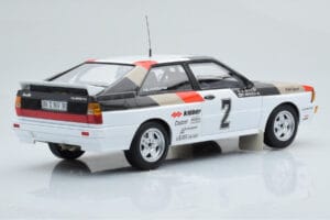 Audi Quattro Audi Sport #1 H. Mikkola / A. Hertz Winners International Swedish Rally 1981 Minichamps 1:18 155811102 Métal — image 2 sur 6