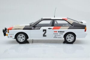 Audi Quattro Audi Sport #1 H. Mikkola / A. Hertz Winners International Swedish Rally 1981 Minichamps 1:18 155811102 Métal — image 3 sur 6