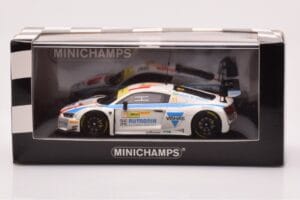 Audi R8 LMS #11 HCB Rutronik Racing L. di Grassi FIA GT World Cup Macau 2016 Minichamps 1:43 437171711 Métal — image 4 sur 4