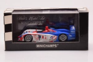Audi R8 #4 M. Ortelli / J-M. Gounon 1000km Spa 2005 Minichamps 1:43 400051304 Métal — image 4 sur 4