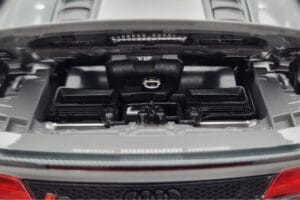 Audi R8 Spyder Performance Nardo Gris Kengfai 1:18 VAKF-0352 Métal — image 10 sur 11