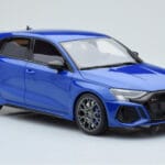 Audi RS3 8Y Sportback Performance Edition Nagaro Bleu GT Spirit 1:18 - image 3 of 5