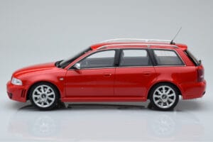 Audi RS4 B5 Avant Rouge Otto 1:18 OT1026B Résine — image 3 sur 6