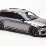 Audi RS4 B9 Avant Competition Daytona Gris GT Spirit 1:18 - image 4 of 6