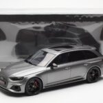 Audi RS4 B9 Avant Competition Daytona Gris GT Spirit 1:18 - image 6 of 6