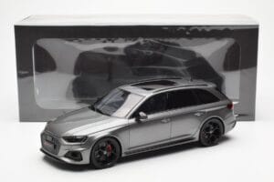 Audi RS4 B9 Avant Competition Daytona Gris GT Spirit 1:18 GT456 Résine — image 6 sur 6