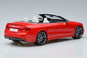 Audi RS5 B8 Cabriolet Rouge GT Spirit 1:18 GT724 Résine — image 2 sur 5