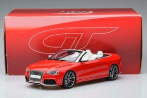 Audi RS5 B8 Cabriolet Rouge GT Spirit 1:18 GT724 Résine — image 5 sur 5
