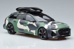 Audi RS6 C8 Avant Camouflage With Roof Top Asia Edition GT Spirit 1:18 CLDC014 Résine — image 4 sur 6