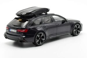 Audi RS6 C8 Avant Mythos Noir Avec Toit Carbone Asia Edition GT Spirit 1:18 CLDC007 Résine — image 2 sur 6