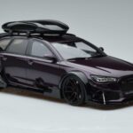 Audi RS6 C7 Avant Avec Body Kit Violet GT Spirit 1:18 GT864 Résine - image 4 of 6