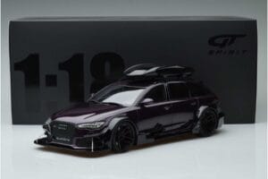 Audi RS6 C7 Avant Avec Body Kit Violet GT Spirit 1:18 GT864 Résine — image 6 sur 6