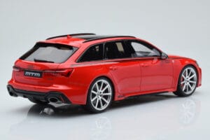 Audi RS6 MTM C8 Avant Tango Rouge GT Spirit 1:18 GT432 Résine — image 2 sur 6