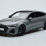 Audi RS7 C8 Sportback Gris Kengfai 1:18 VAKF 0333 Résine
