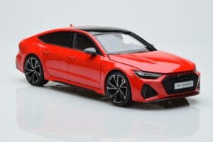 Audi RS7 C8 Sportback Rouge Kengfai 1:18 VAKF-0332 Résine — image 5 sur 7