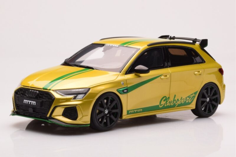 Audi S3 8Y MTM Clubsport Jaune GT Spirit 1:18