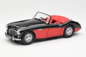 Austin-Healey 3000 Mk I Spider Noir Rouge Kyosho 1:18