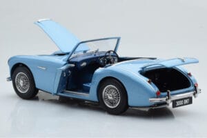 Austin-Healey 3000 Mk1 BN7 Bleu Kyosho 1:18 08149HBL Métal — image 3 sur 8