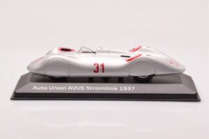 Auto Union Stromlinie #31 AVUS 1937 Argent Minichamps 1:43