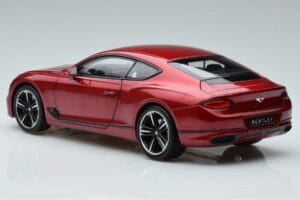 Bentley Continental GT Candy Rouge Norev 1:18 182788 Métal — image 6 sur 7